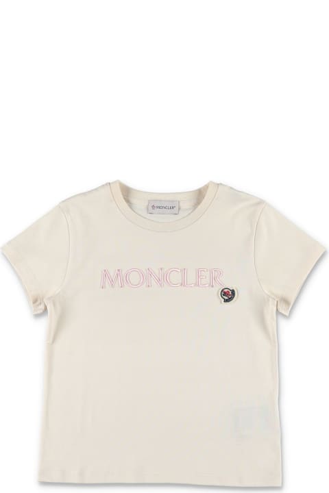 Moncler for Girls Moncler Short Sleeves T-shirt
