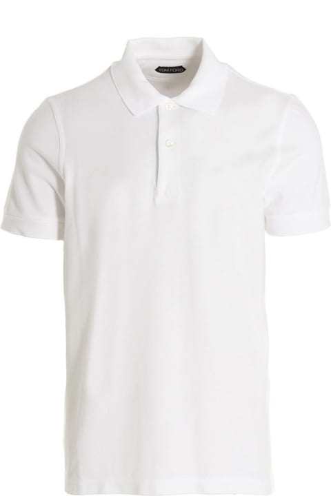 Tom Ford Clothing for Men Tom Ford Piqué Cotton Polo Shirt