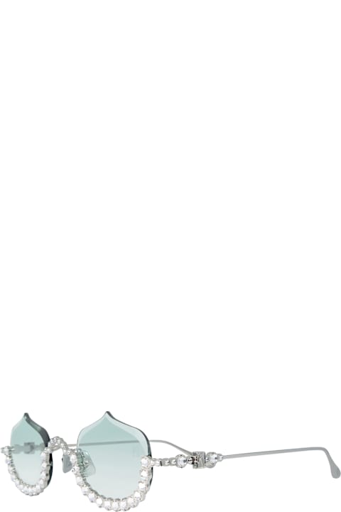 Anna-Karin Karlsson for Kids Anna-Karin Karlsson Crystal Meringue - White Gold Sunglasses