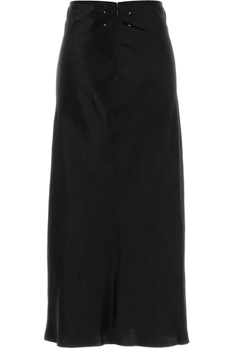 Homeware Maison Margiela Black Satin Skirt
