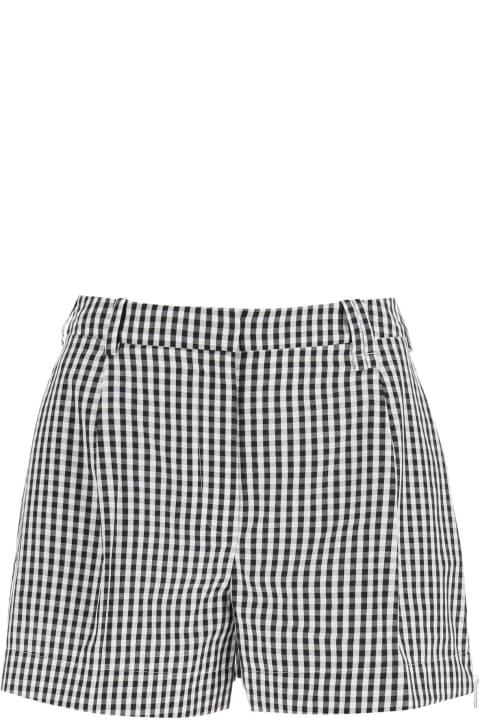Simone Rocha Pants & Shorts for Women Simone Rocha Gingham Cotton Shorts