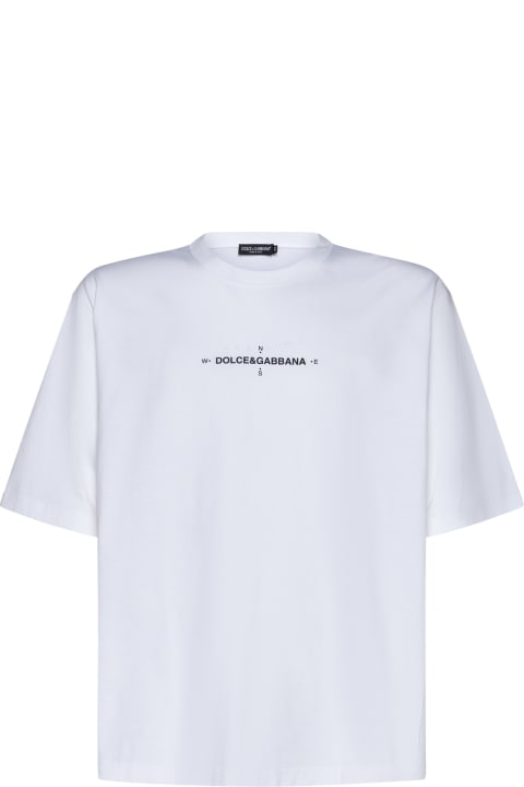 Dolce & Gabbana Topwear for Men Dolce & Gabbana Marina Print T-shirt