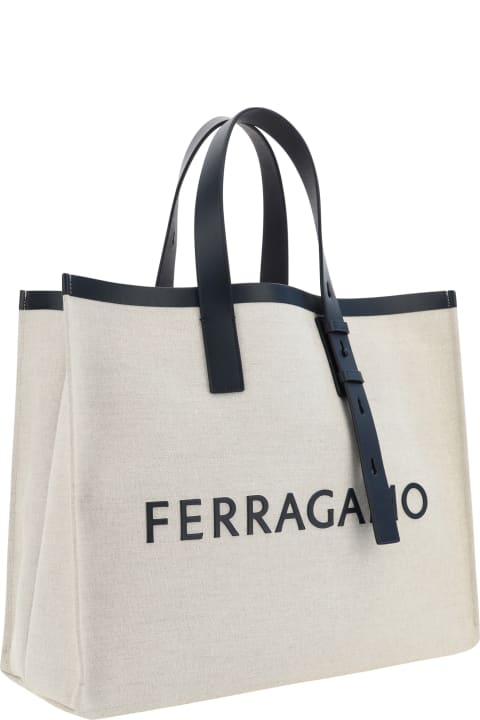 メンズ Ferragamoのトートバッグ Ferragamo Shopping Bag
