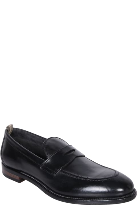 Officine Creative Shoes for Men Officine Creative Tulane 003 Black Loafer