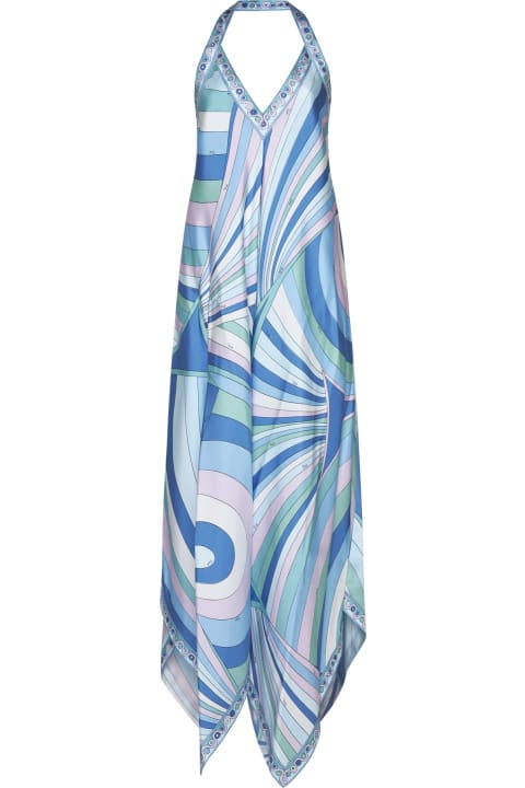 Pucci Dresses for Women Pucci Silk Twill Long Dress