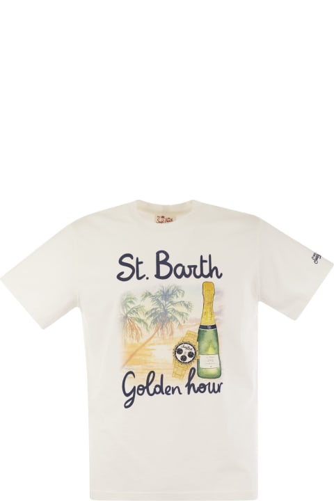 Fashion for Men MC2 Saint Barth T-shirt With Print On The Front