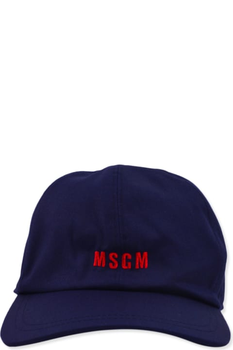 MSGM Hats for Men MSGM Hat With Visor