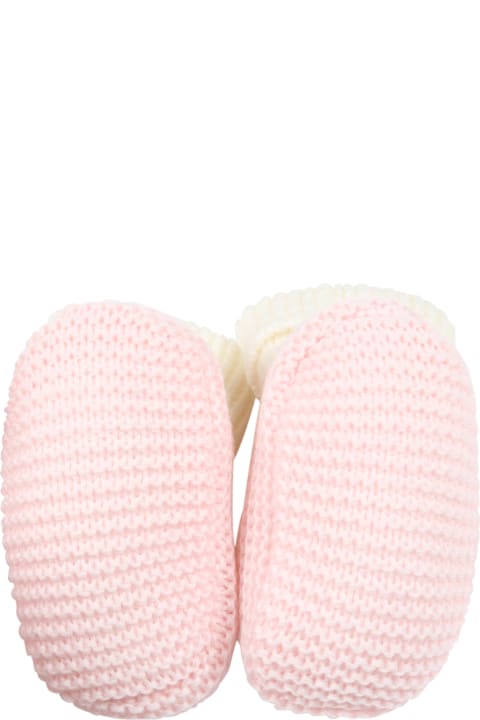 Homeware Little Bear Multicolor Baby Bootee For Baby Girl