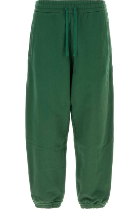 Gucci Pants for Men Gucci Green Cotton Joggers