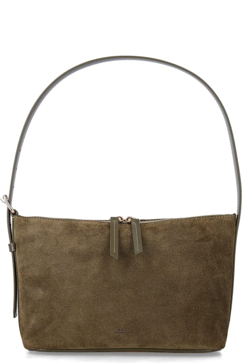 Homeware A.P.C. A.p.c. Vera Suede Shoulder Bag