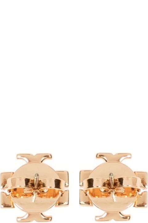 インテリア Tory Burch Kira Stud Logo Earrings