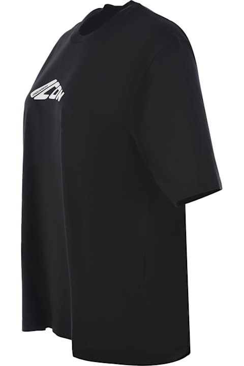 آخر صيحات الموضة من السيدات Dsquared2 T-shirt Dsquared2 'icon' Made Of Jersey Cotton