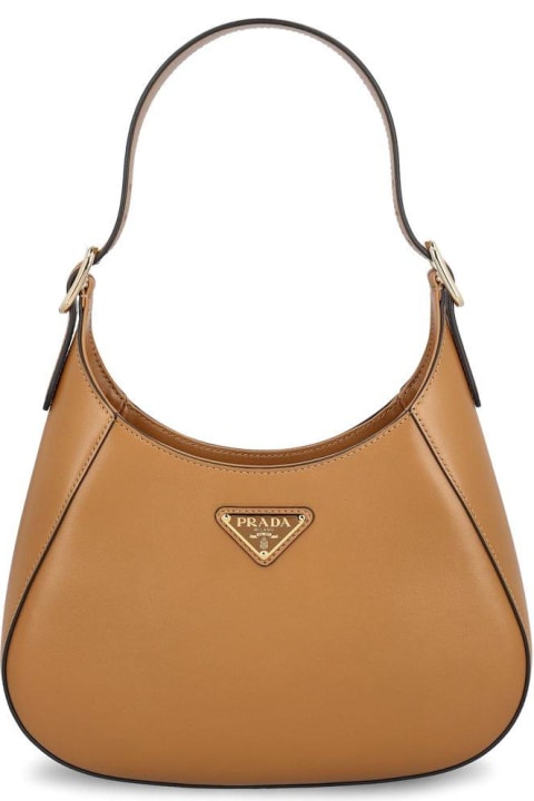 ウィメンズ Pradaのトートバッグ Prada Triangle-logo Shoulder Bag