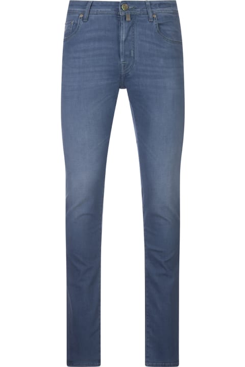 Jacob Cohen Clothing for Men Jacob Cohen Blue Slim Nick Jeans