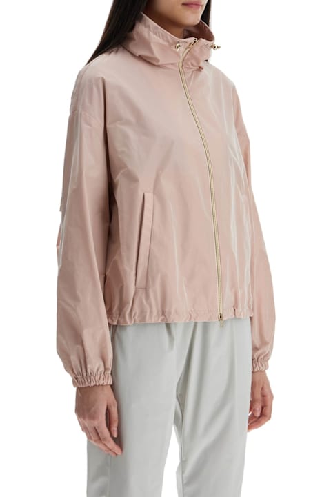 Herno Coats & Jackets for Women Herno Short Pink Techno Taffeta Jacket Made In Italy
