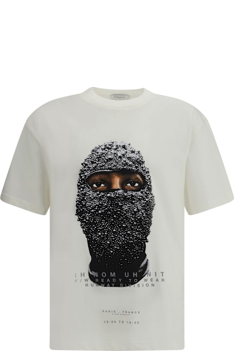 ih nom uh nit Clothing for Men ih nom uh nit Black Mask T-shirt