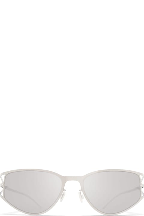 Eyewear for Men Mykita Sierra - Shiny Silver / Warmgrey Flash Sunglasses