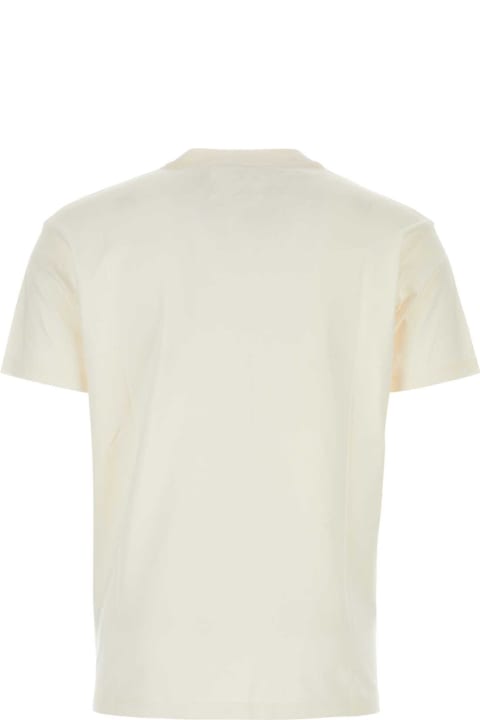 Vivienne Westwood Topwear for Men Vivienne Westwood Ivory Cotton T-shirt