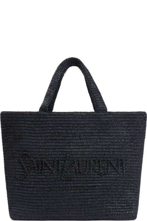 Saint Laurent for Women Saint Laurent Tote Bag In Rafia