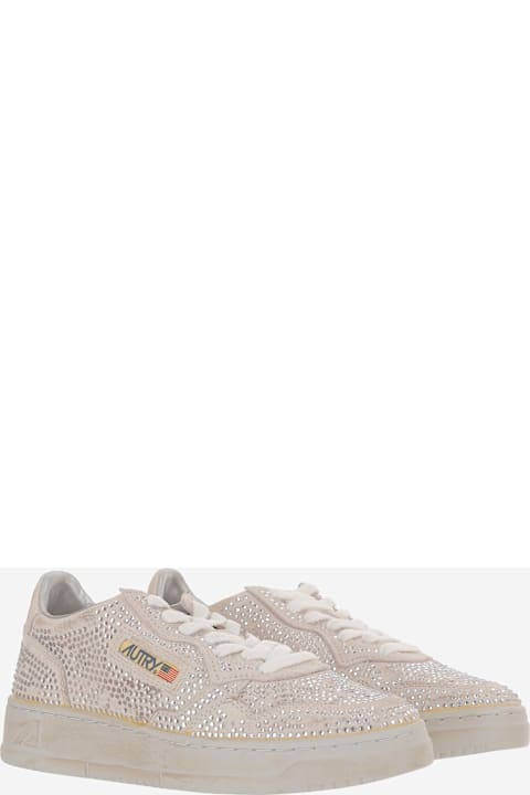 Autry Medalist Low Crystal Sneakers