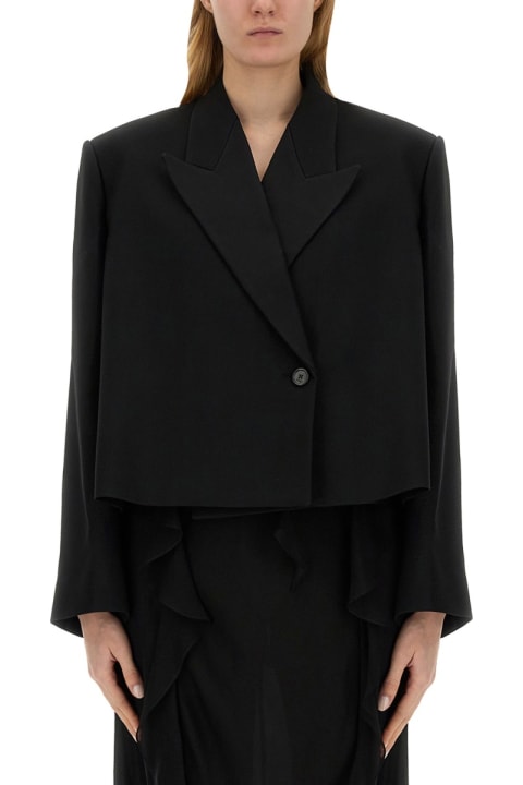 Khaite Coats & Jackets for Women Khaite Cropped Jacket