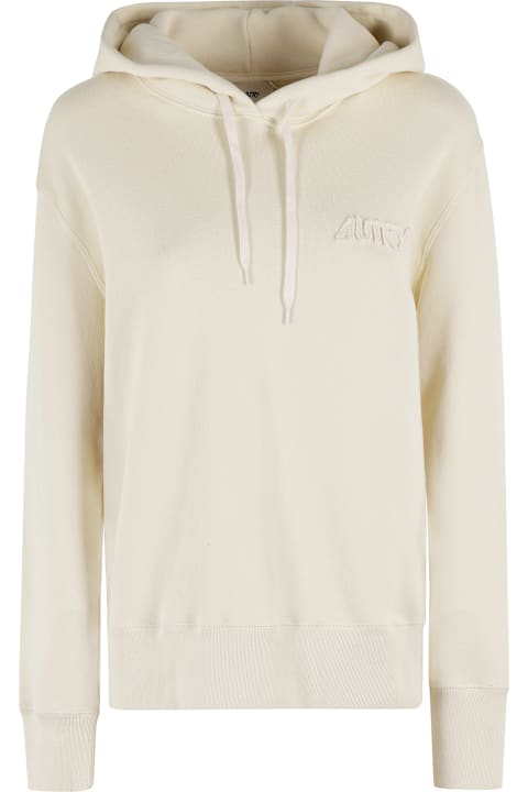Autry Fleeces & Tracksuits for Women Autry Cream Cotton Main Wom Sweatshirt