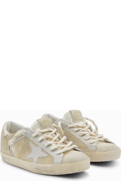 Golden Goose Beige Super Star Sneakers