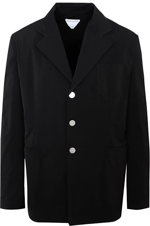 Bottega Veneta Coats & Jackets for Men Bottega Veneta Single Breasted Long Sleeved Blazer