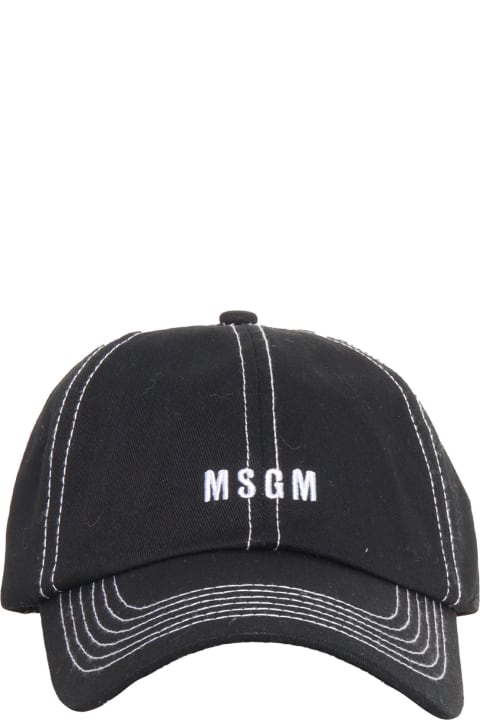 Accessories & Gifts for Boys MSGM Black Beanie With Logo