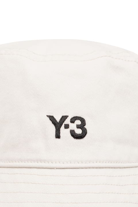 Y-3 Hats for Men Y-3 Bucket Hat With Logo