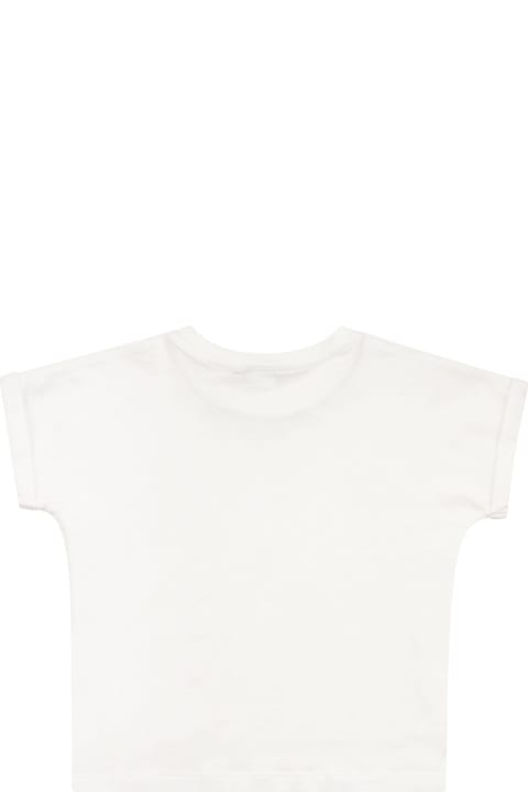 Herno T-Shirts & Polo Shirts for Girls Herno Cotton T-shirt