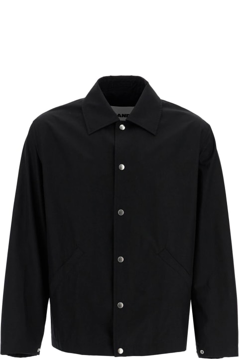 Homeware Jil Sander Logo Print Popeline Overshirt