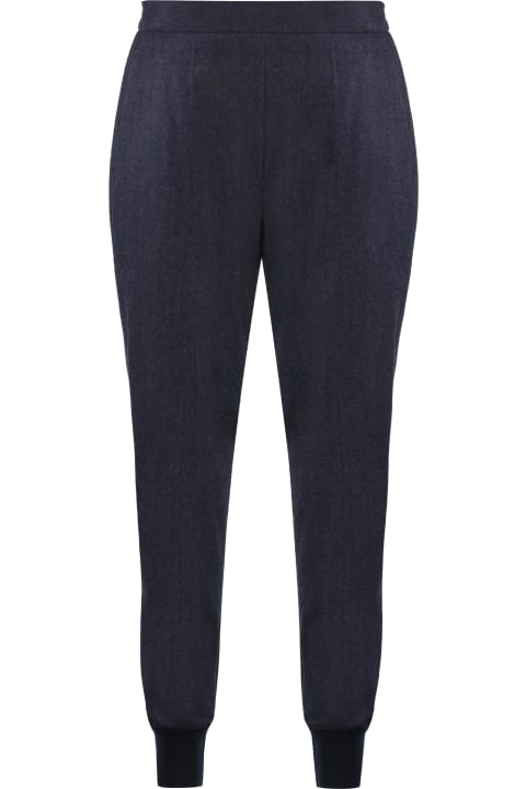 Stella McCartney الملابس لـ السيدات Stella McCartney Wool Track Pants