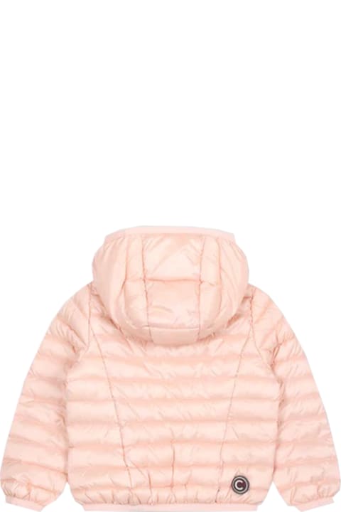 Topwear for Baby Girls Colmar Down Jacket With Hood