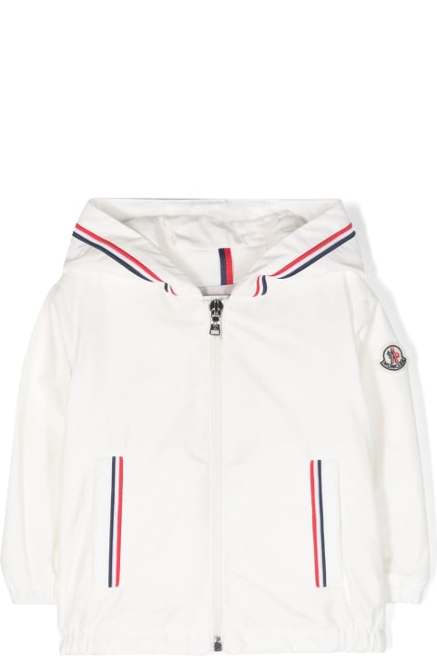Coats & Jackets for Baby Boys Moncler Moncler New Maya Coats White