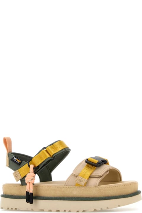 UGG Multicolor Fabric Goldenstar Sandals