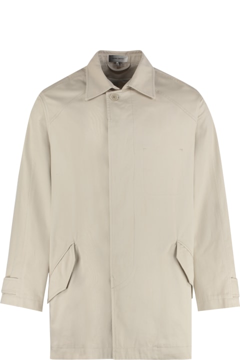 Pierry Button-front Cotton Jacket