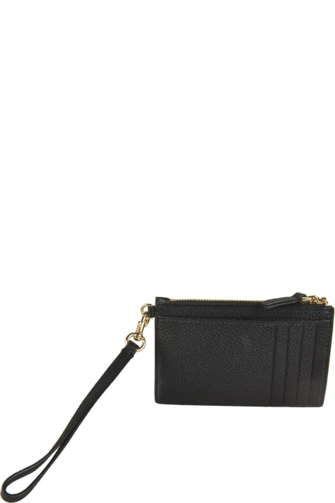 Marc Jacobs Wallets for Women Marc Jacobs Top Zip Logo Detail Card Holder