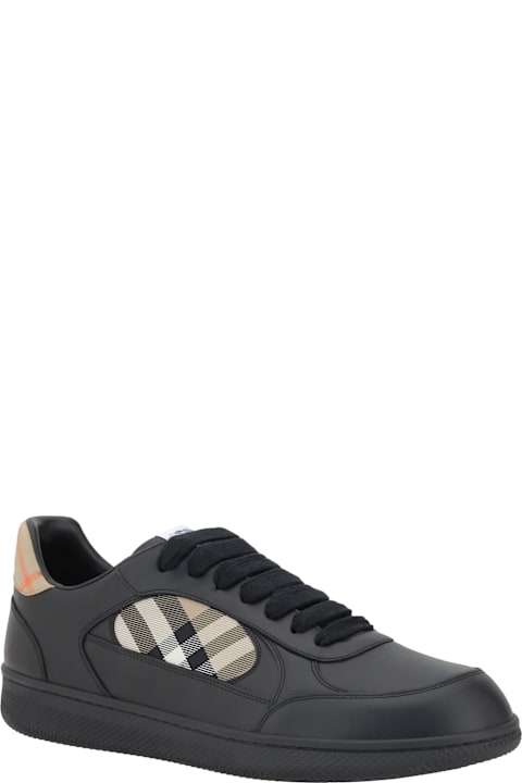 Sale for Men Burberry Leather Sneakers