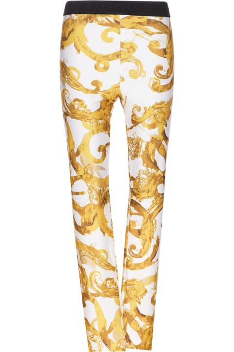 Versace Jeans Couture for Women Versace Jeans Couture Watercolour Couture Leggings Versace Jeans Couture