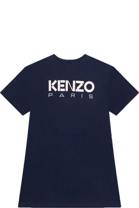 ガールズ Kenzoのワンピース＆ドレス Kenzo Cotton Dress