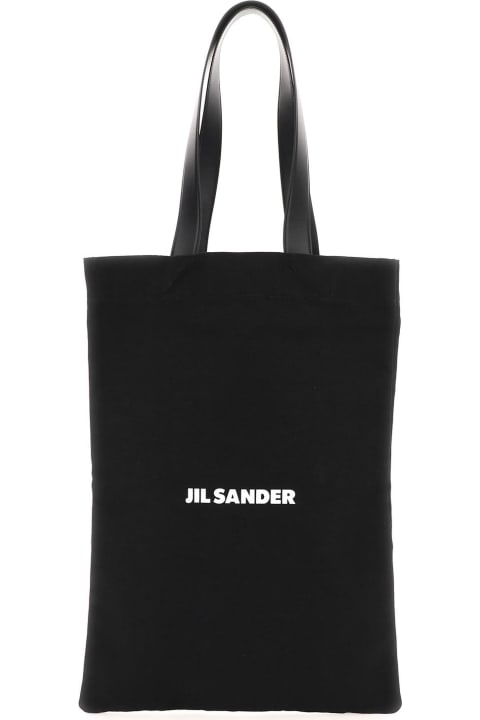 ウィメンズ新着アイテム Jil Sander Extra Large Canvas Tote Bag