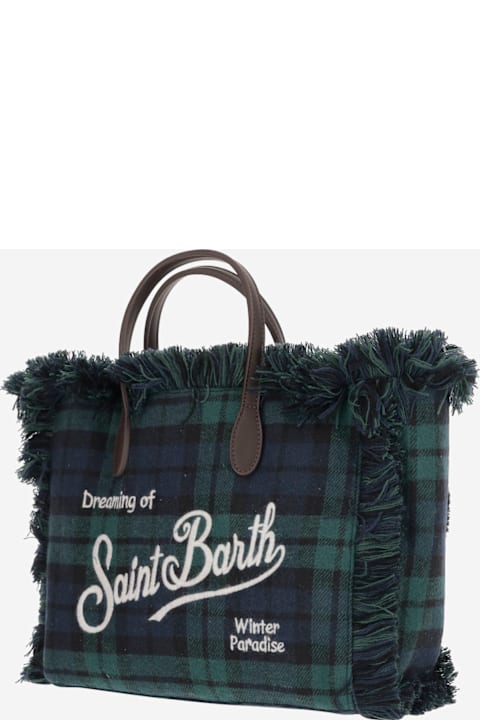 MC2 Saint Barth Totes for Women MC2 Saint Barth Colette Bag With Check Pattern