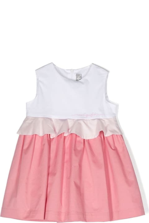 Homeware Il Gufo Two-tone Sleeveless Dress