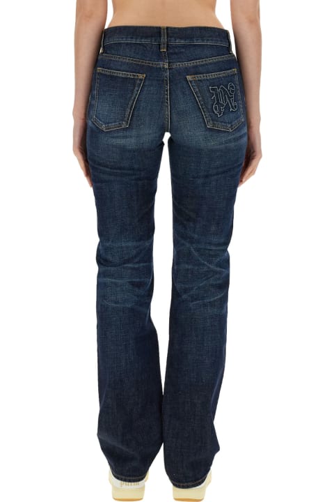 Palm Angels Jeans for Women Palm Angels Straight Leg Jeans