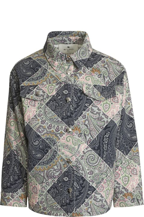 Homeware Etro Plaid Jacket