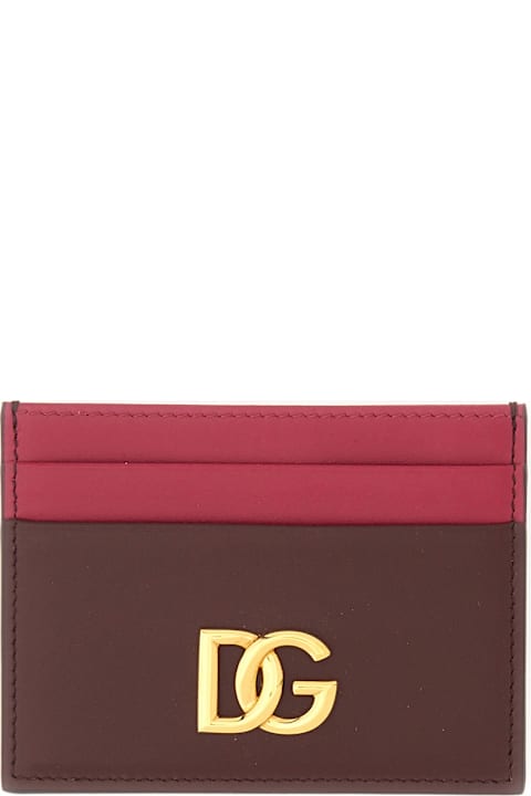 Dolce & Gabbana Accessories for Women Dolce & Gabbana Leather Card Holder
