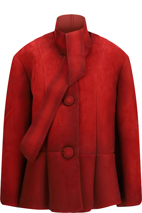 Prada for Kids Prada Bonded Suede Jacket