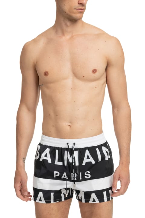 Balmain Swimwear for Men Balmain Swim Shorts