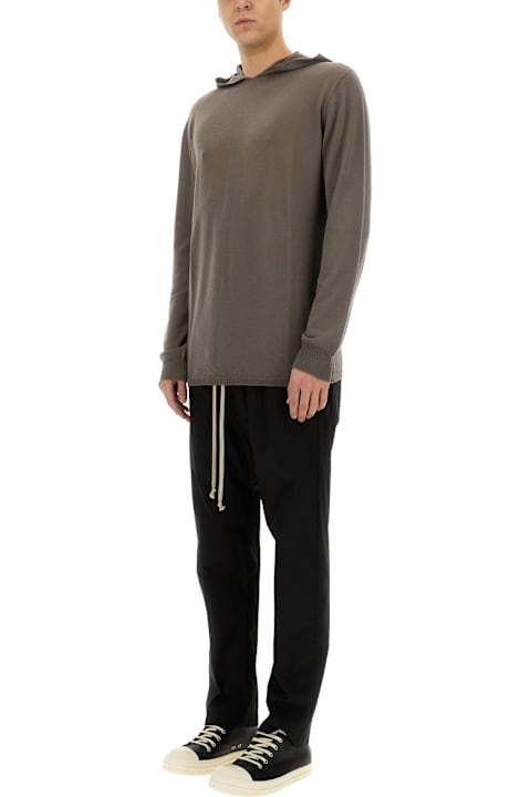 سترات صوف وبدل رياضية لـ القسم الرجالي Rick Owens Wool Sweatshirt